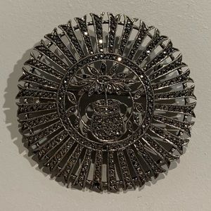 Sterling silver brooche